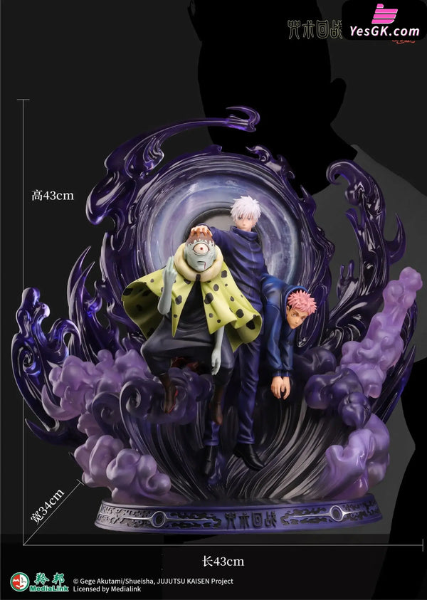 Jujutsu Kaisen Satoru Gojo Vs Jogo: Unlimited Void (Licensed) Resin Statue - Manas Studio