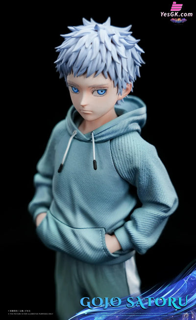 Jujutsu Kaisen Satoru Gojo White Hair Primary School Student Statue - YQY Studio [In-Stock] - Full Payment