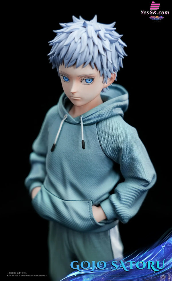 Jujutsu Kaisen Satoru Gojo White Hair Primary School Student Statue - YQY Studio [In-Stock] - Full Payment