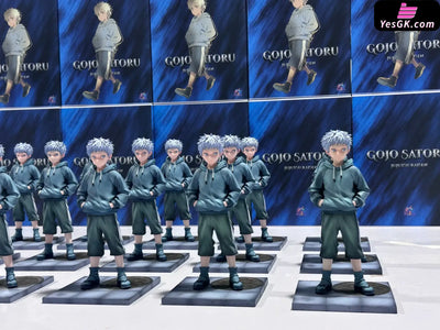 Jujutsu Kaisen Satoru Gojo White Hair Primary School Student Statue - YQY Studio [In-Stock] - Full Payment