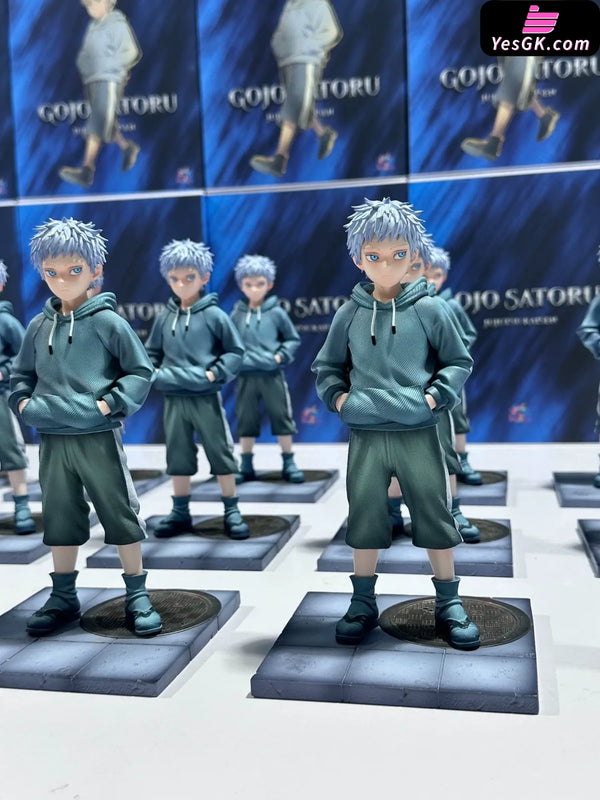 Jujutsu Kaisen Satoru Gojo White Hair Primary School Student Statue - YQY Studio [In-Stock] - Full Payment
