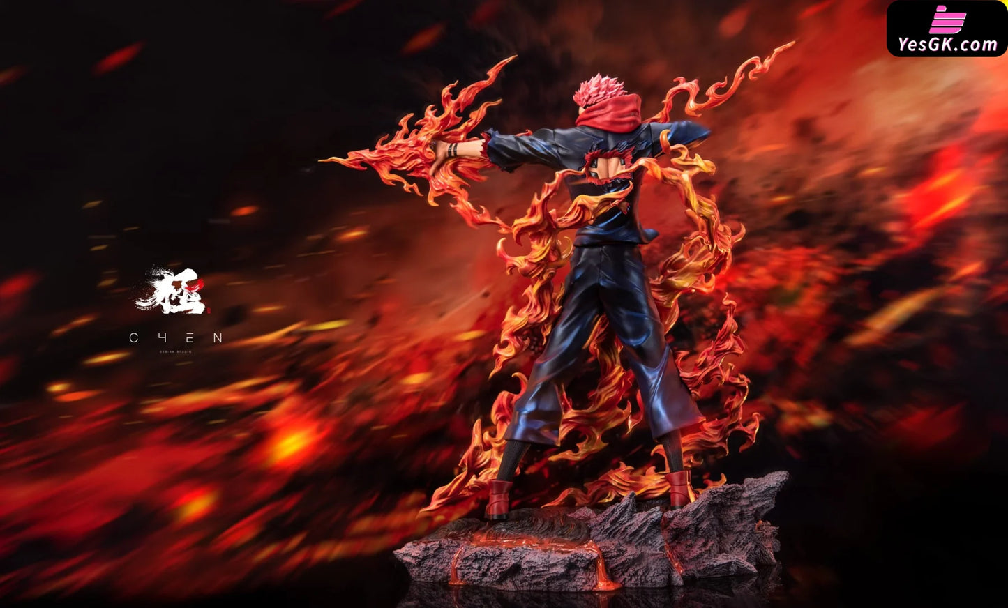 Jujutsu Kaisen Series 1St King Of The Curse Ryomen Sukuna Statue - Design Studio [Pre-Order]