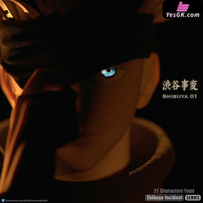 Jujutsu Kaisen Shibuya Incident Series #1 Satoru Gojo & Kenjaku Statue - Real Creation Studio