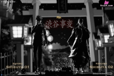 Jujutsu Kaisen Shibuya Incident Series #1 Satoru Gojo & Kenjaku Statue - Real Creation Studio