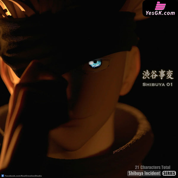 Jujutsu Kaisen Shibuya Incident Series #1 Satoru Gojo & Kenjaku Statue - Real Creation Studio