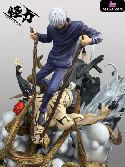 Jujutsu Kaisen Shibuya Jihen Gojo Satoru VS Hanami GK Statue - Peculiar Power Studio [Pre-Order] Jujutsu Kaisen