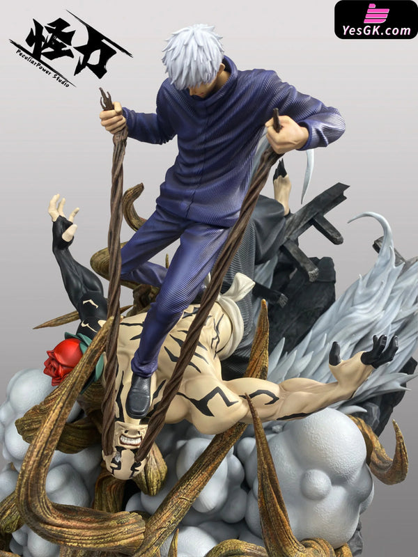 Jujutsu Kaisen Shibuya Jihen Gojo Satoru VS Hanami GK Statue - Peculiar Power Studio [Pre-Order] Jujutsu Kaisen