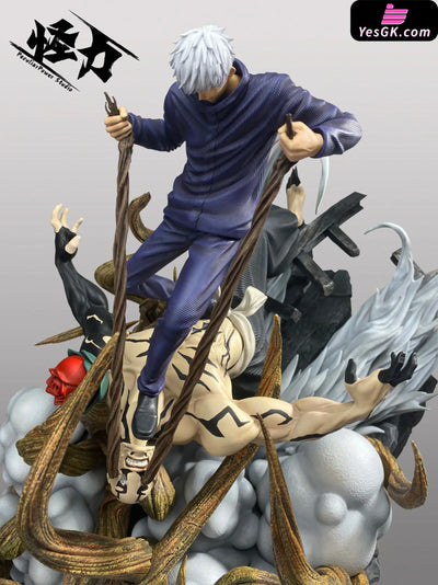 Jujutsu Kaisen Shibuya Jihen Gojo Satoru VS Hanami GK Statue - Peculiar Power Studio [Pre-Order] Jujutsu Kaisen