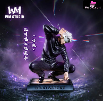 Jujutsu Kaisen Squatting Satoru Gojo 1/6 GK Statue WM Studio [Pre Order] Deposit / Gojo + DLC(White) Jujutsu Kaisen