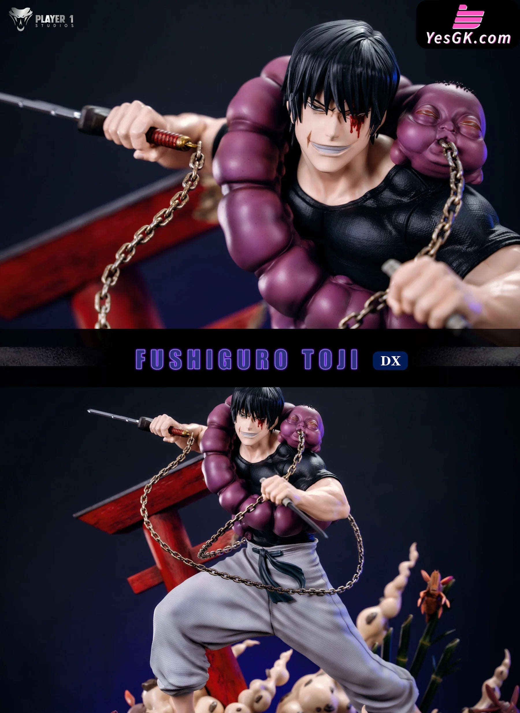 Jujutsu Kaisen Toji Fushiguro Statue - Player 1 Studio [Pre-Order]