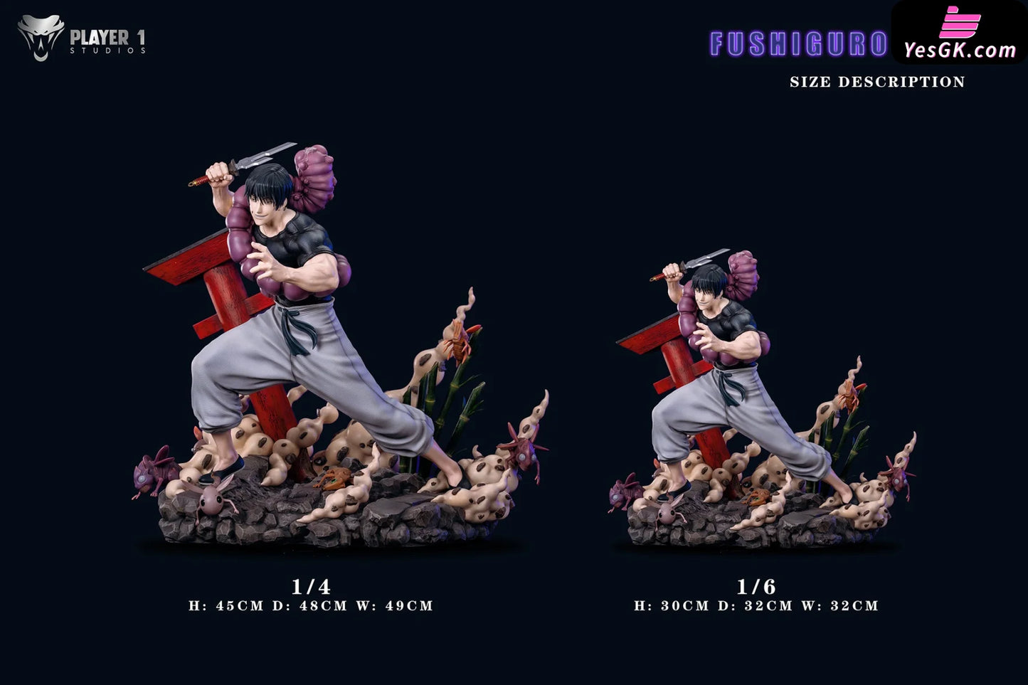 Jujutsu Kaisen Toji Fushiguro Statue - Player 1 Studio [Pre-Order]