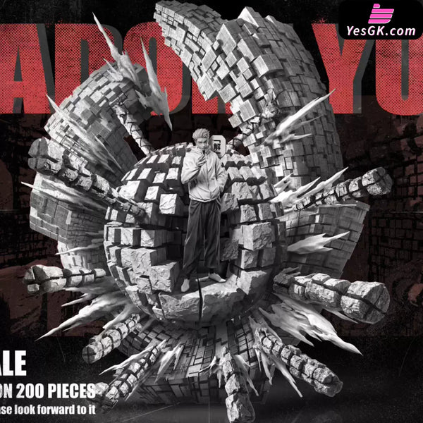 Jujutsu Kaisen West Middle Tiger Yuji Itadori GK Statue - WOW Studio [Pre-Order] - JujutsuKaisen