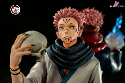 Jujutsu Kaisen Yuji And Sukuna Resin Statue - Ling Long Studio [In Stock]