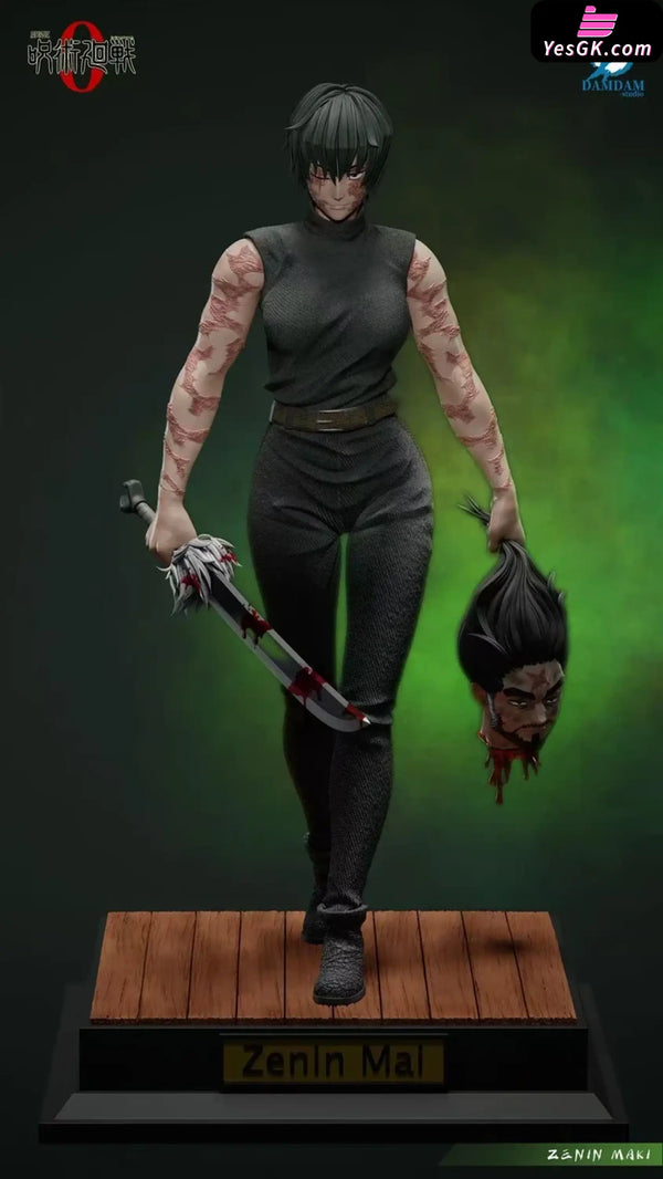 Jujutsu Kaisen Zenin Maki Statue - DAMDAM Studio