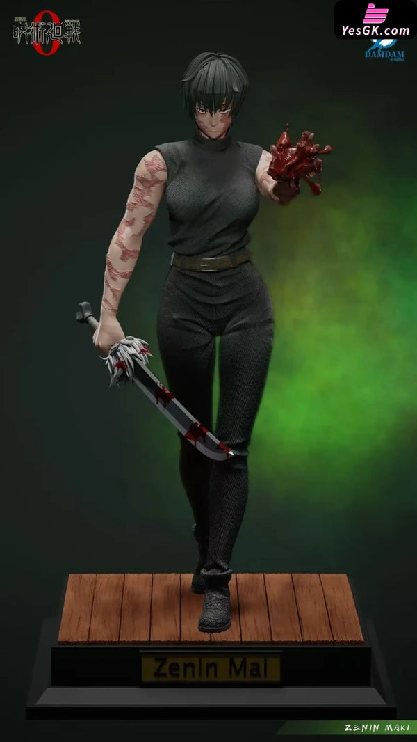 Jujutsu Kaisen Zenin Maki Statue - DAMDAM Studio