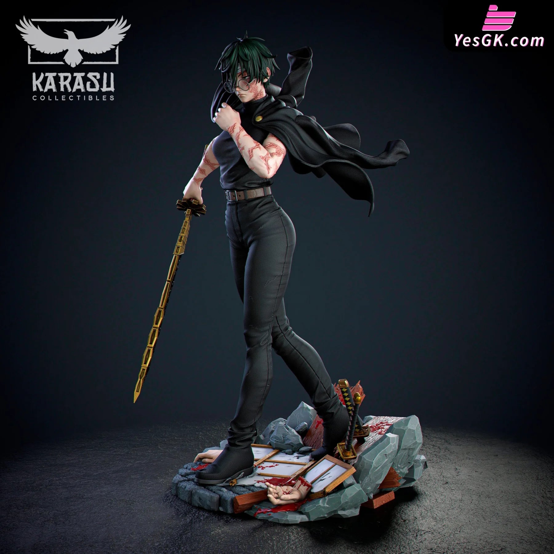 Jujutsu Kaisen Zenin Maki Statue - Karasu Studio [Pre-Order] Kaisen