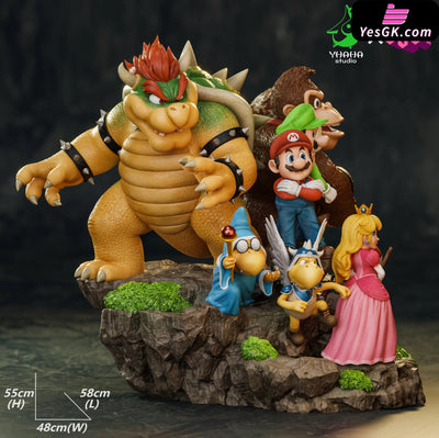 Bros All Crew Statue - Joy Station Collectibles & Yhaha Studio [Pre-Order] Nintendo