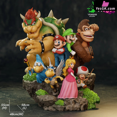 Bros All Crew Statue - Joy Station Collectibles & Yhaha Studio [Pre-Order] Nintendo