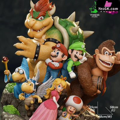 Bros All Crew Statue - Joy Station Collectibles & Yhaha Studio [Pre-Order] Nintendo