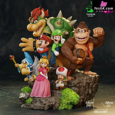 Bros All Crew Statue - Joy Station Collectibles & Yhaha Studio [Pre-Order] Nintendo