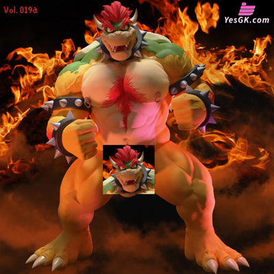 Jumpman Bowser Statue - Shibadon Studio [In-Stock] Jumpman
