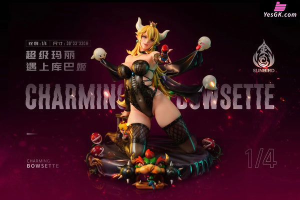 Jumpman Bowsette 1/4 GK Statue - SunBird Studio [In-Stock] - Full Payment / Deluxe Edition - Jumpman
