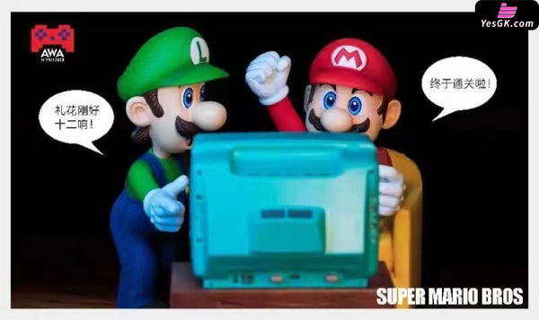 Jumpman Bros Mario & Luigi GK Statue - AWA Studio [In-Stock] - Full Payment - Jumpman
