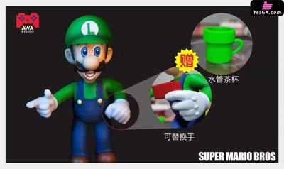 Jumpman Bros Mario & Luigi GK Statue - AWA Studio [In-Stock] - Full Payment - Jumpman