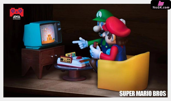 Jumpman Bros Mario & Luigi GK Statue - AWA Studio [In-Stock] - Full Payment - Jumpman