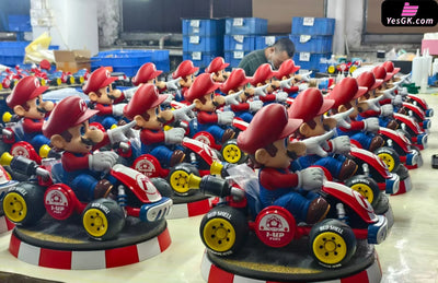 Jumpman Bros. MARIOKART WORLD GK Statue - MORENO Studio [In-Stock] Jumpman