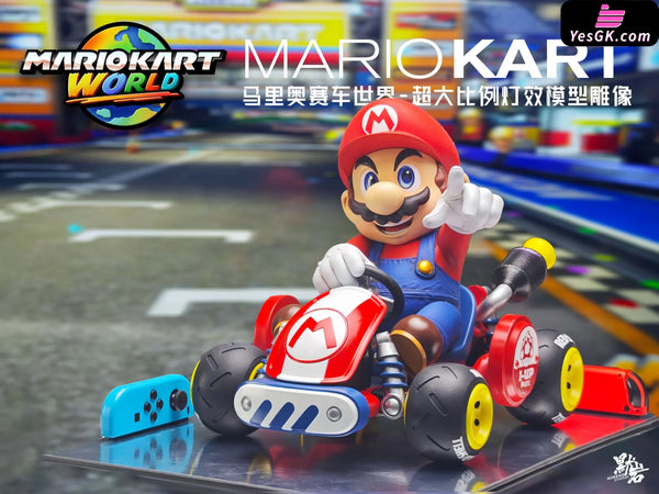 Jumpman Bros. MARIOKART WORLD GK Statue - MORENO Studio [Pre-Order] Jumpman