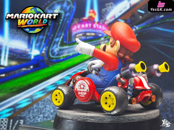 Jumpman Bros. MARIOKART WORLD GK Statue - MORENO Studio [Pre-Order] Jumpman