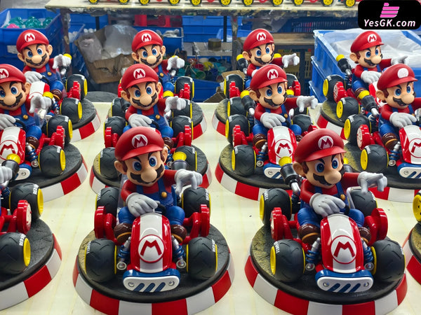 Jumpman Bros. MARIOKART WORLD GK Statue - MORENO Studio [In-Stock] Jumpman