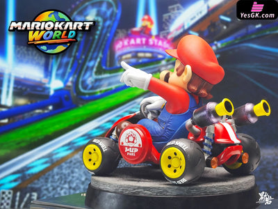 Jumpman Bros. MARIOKART WORLD GK Statue - MORENO Studio [Pre-Order] Jumpman
