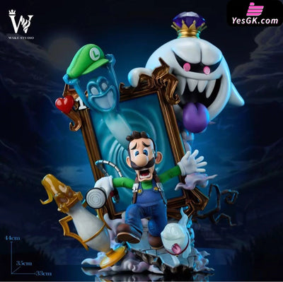 Jumpman Haunted House Luigi GK Statue - Wake Studio [In-Stock] - Full Payment - Jumpman