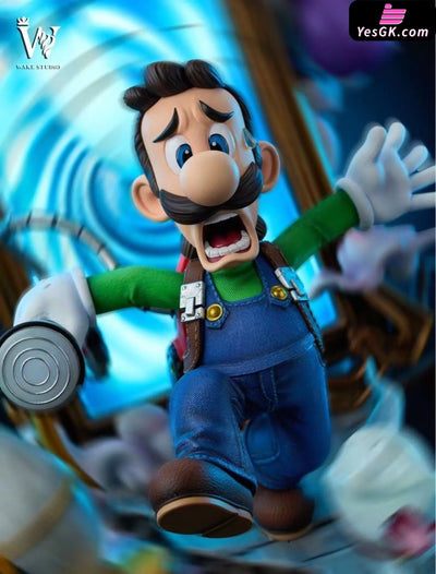 Jumpman Haunted House Luigi GK Statue - Wake Studio [In-Stock] - Full Payment - Jumpman