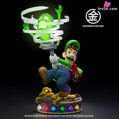 Jumpman Luigi’s Mansion 3 GK Statue - Kintsukuroi Creations Studio [Pre-Order] Jumpman