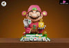 Jumpman Mahjong God Plumber Mario Lucky ornament 1/6 GK Statue - Wan Bei Studio [Pre-Order] - Deposit / Pink Color