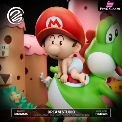 Jumpman Yoshi’s Island (Diorama) GK Statue - Dream Studio [Pre-Order] Jumpman