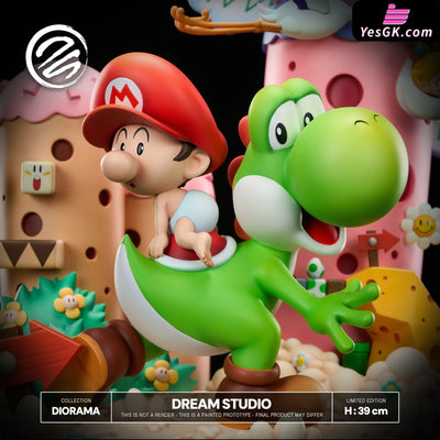 Jumpman Yoshi’s Island (Diorama) GK Statue - Dream Studio [Pre-Order] Jumpman