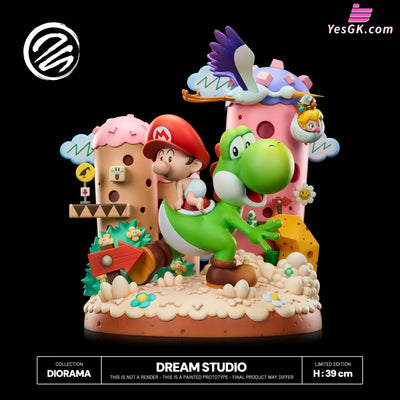 Jumpman Yoshi’s Island (Diorama) GK Statue - Dream Studio [Pre-Order] Deposit Jumpman
