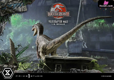 Jurassic Park Iii (Film) Velociraptor Male Lmcjp-10 Lmcjp-10S Statue - Prime 1 Studio [Pre-Order]