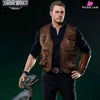 Jurassic World 2 Owen Grady & Little Blue Statue - Infinity Studio [Pre-Order]