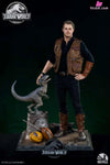 Jurassic World 2 Owen Grady & Little Blue Statue - Infinity Studio [Pre-Order]