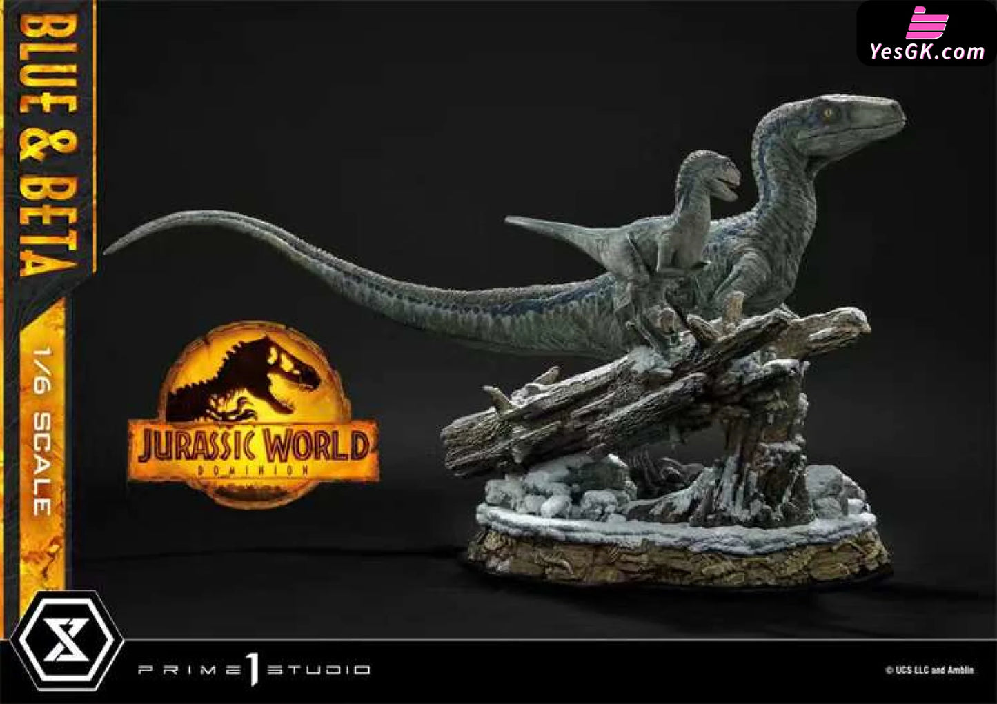 Jurassic World 3 Blue & Beta Statue - Prime 1 Studio [Pre-Order]