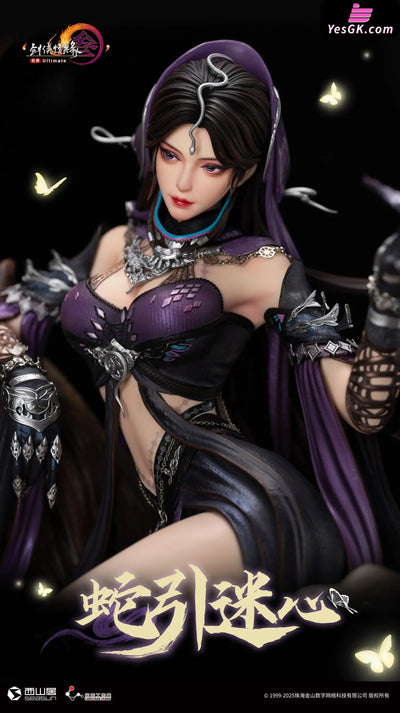JX Online 3 Five Poisons (WuDu) Adult Female 1/4 Statue (Licensed) - Light Year Studio [In-Stock] - Full Payment