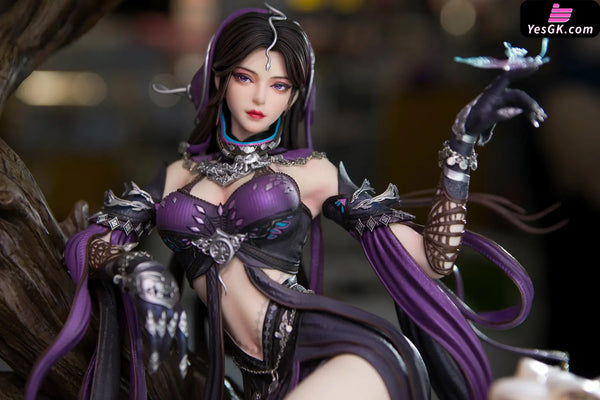JX Online 3 Five Poisons (WuDu) Adult Female 1/4 Statue (Licensed) - Light Year Studio [In-Stock] - Full Payment