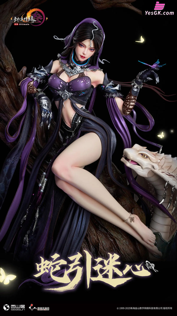 JX Online 3 Five Poisons (WuDu) Adult Female 1/4 Statue (Licensed) - Light Year Studio [In-Stock] - Full Payment
