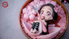 Kamado Nezuko Eating Macaron Resin Statue - Fantasy Studio [Pre-Order]