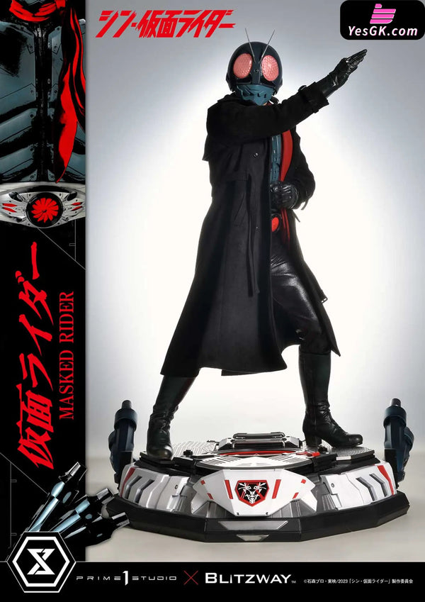 Kamen Rider Masked No.1 (Licensed) Statue - Prime 1 Studio & Blitzway Studio [Pre - Order] Deposit